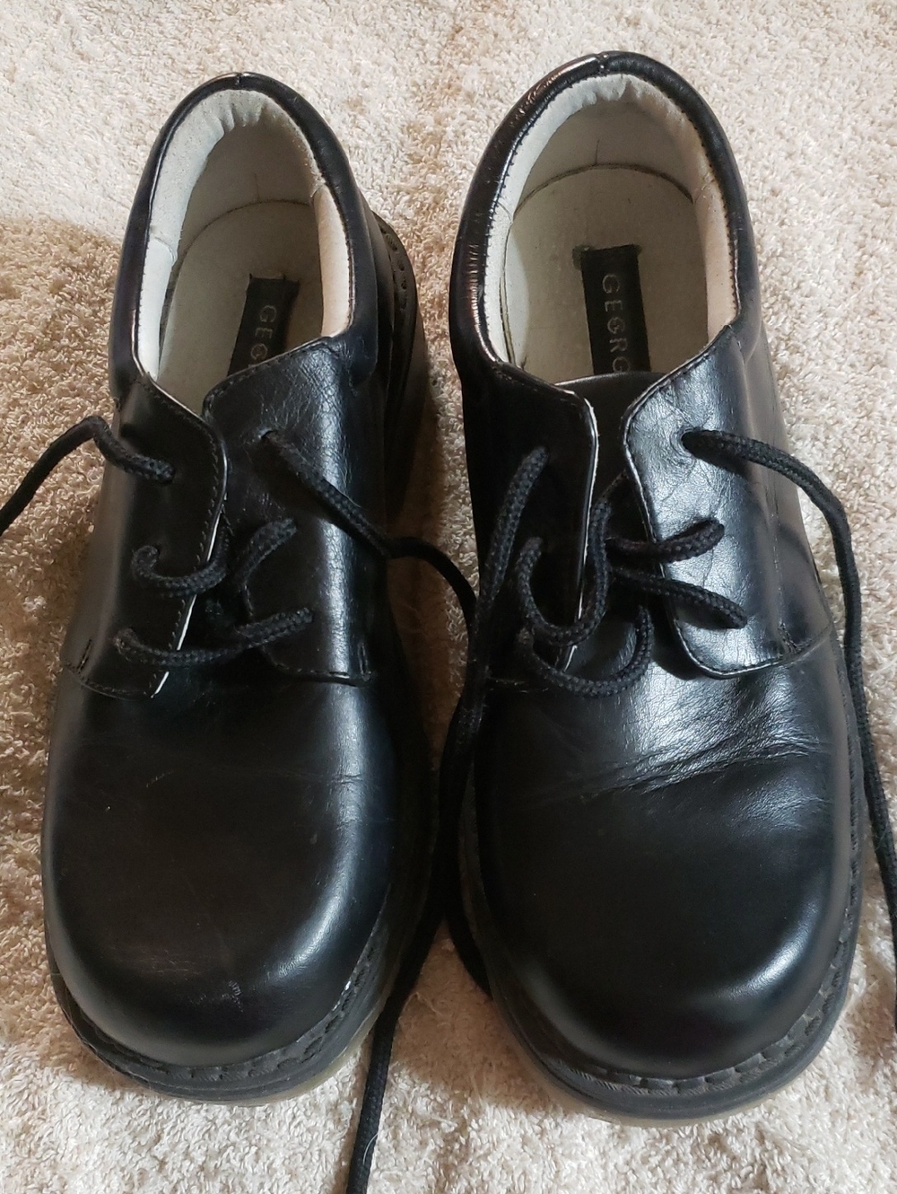 George Black Kids Dress Shoes